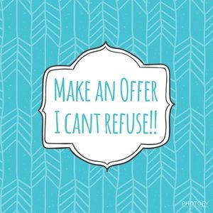 Don’t like the price? Make an Offer! 🤗